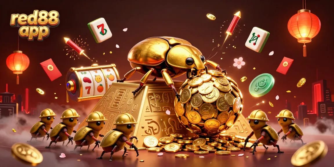 Experience thrilling gameplay with red88 app featuring vibrant 3D casino elements.