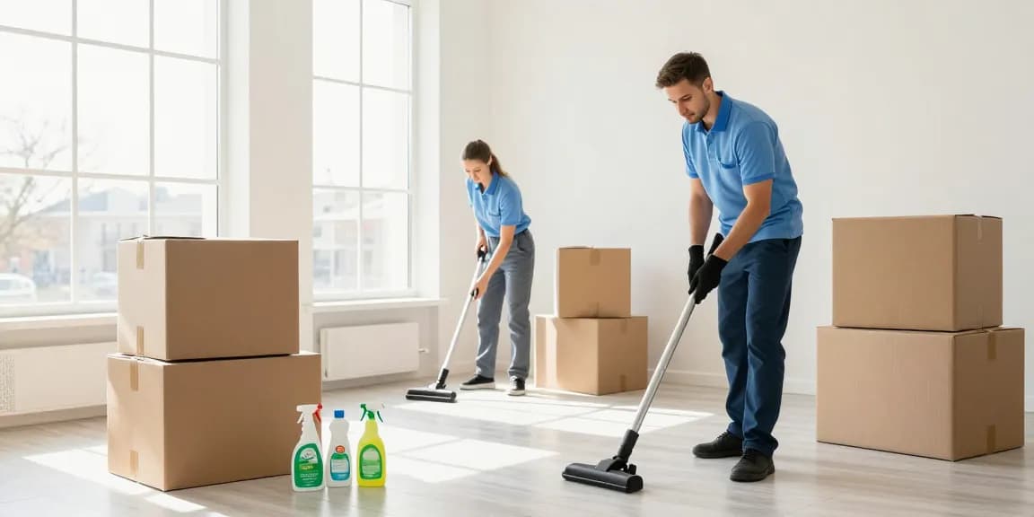 Professional umzugreinigungen bern team cleaning an apartment with sunlight streaming, creating a fresh atmosphere.