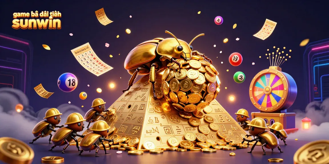 Engage in game bài đổi thưởng sunwin with dynamic lottery elements and vibrant characters.