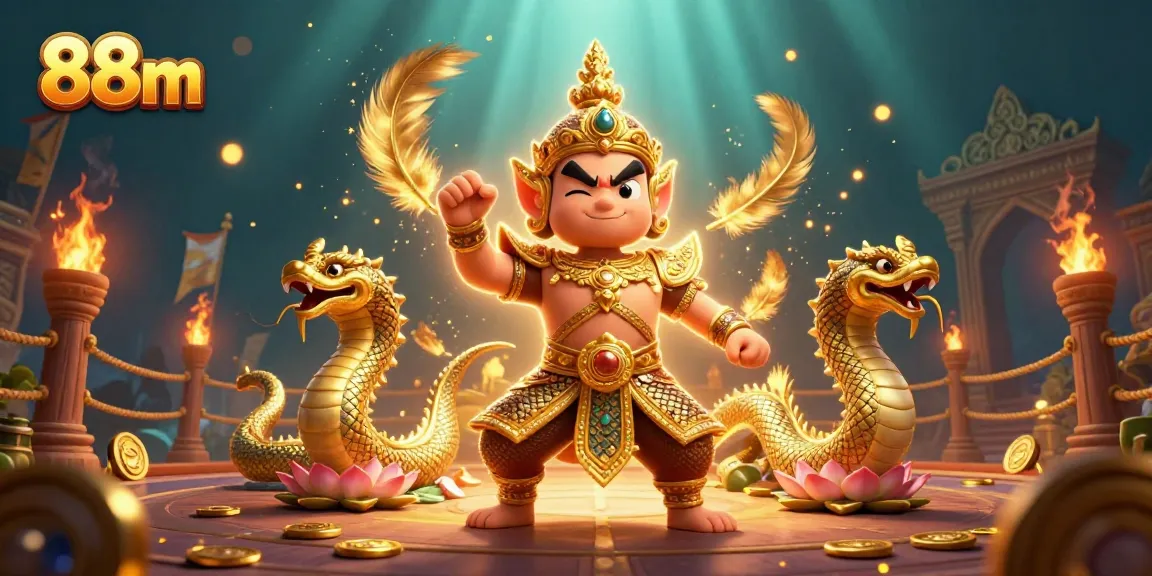 Experience the thrill of winning at 88m casino with vibrant characters and exhilarating action.