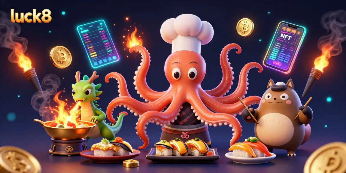 Experience the thrill of luck8 casino with an engaging 3D scene featuring vibrant characters and dynamic elements.