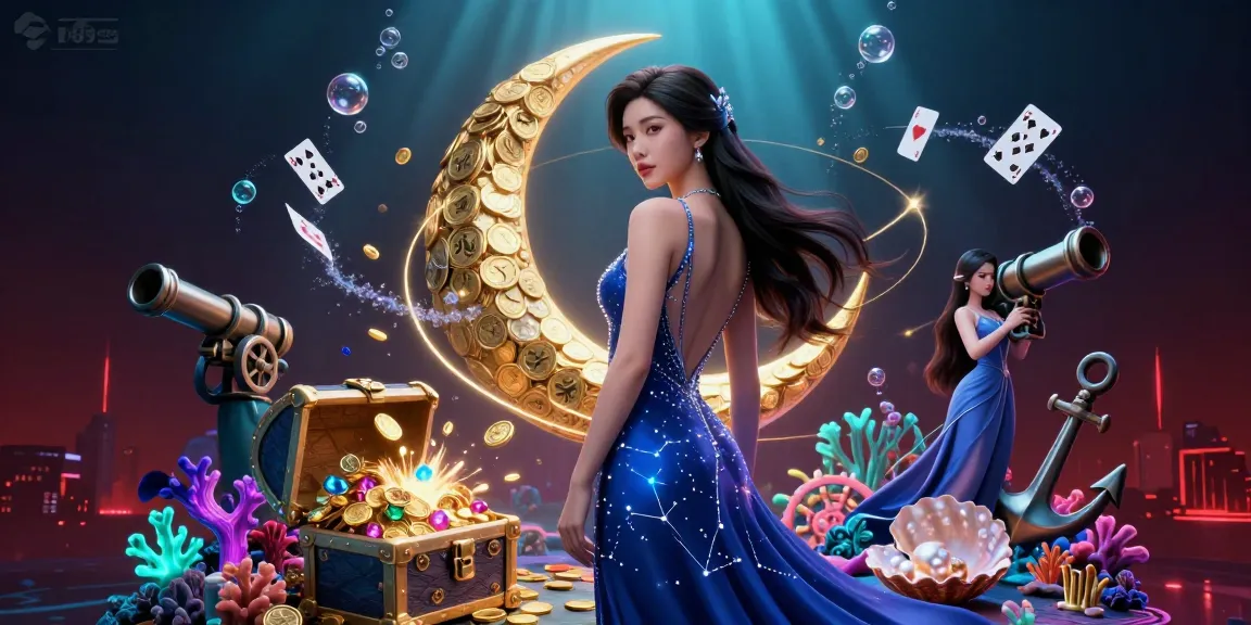 Experience the dynamic excitement of 789 club with casino games and treasures in vibrant 3D.