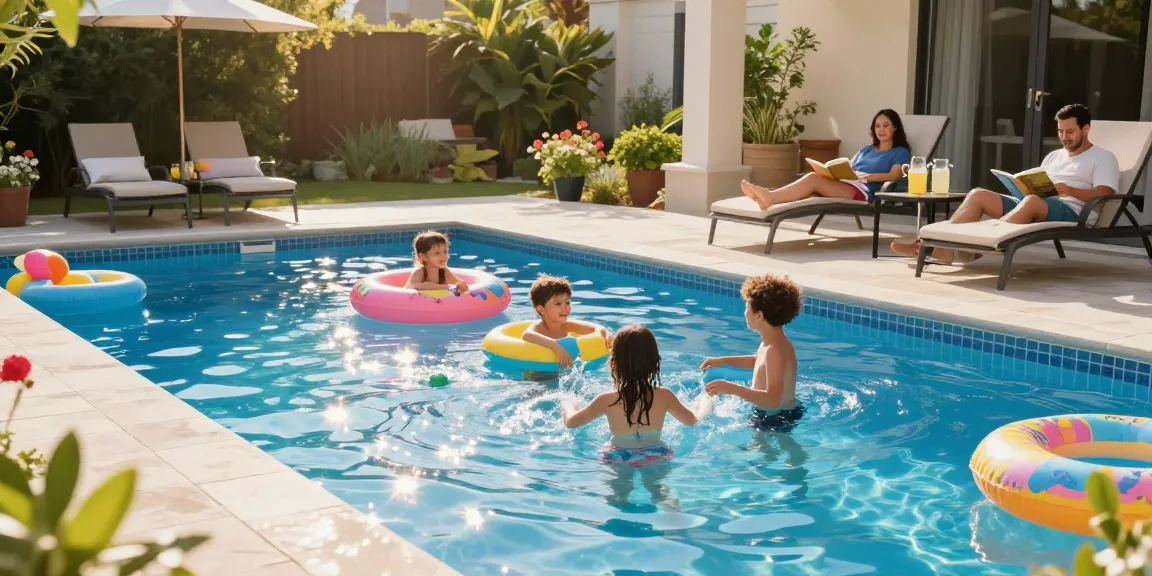 Dolphin Pool Services ensures a vibrant, clean pool environment for family fun and relaxation.