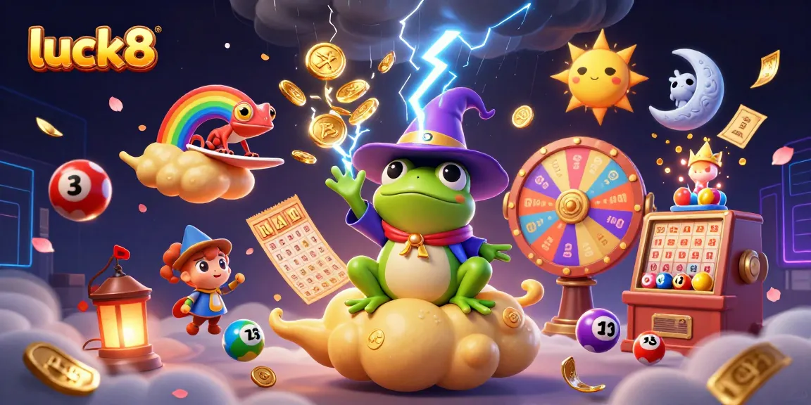 Experience luck8 with vibrant illustrations of winning moments in a lively casino atmosphere.