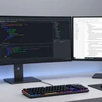 gi8 software development workspace showcasing advanced coding and cloud technologies.