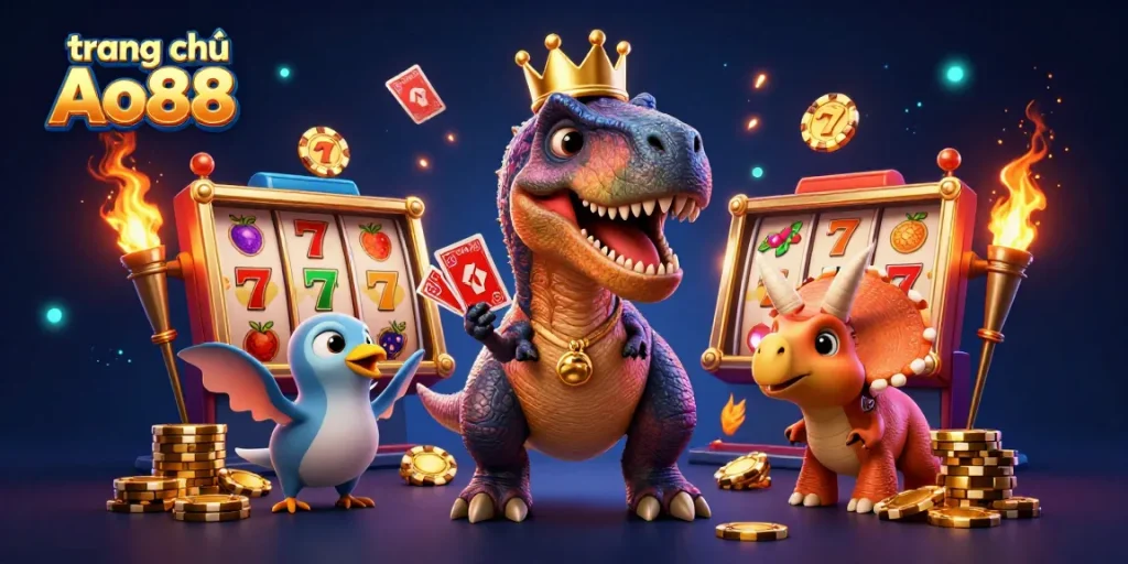 Engage with thrilling gameplay at trang chủ Ao88 by diving into vibrant slot machines and jackpot excitement.